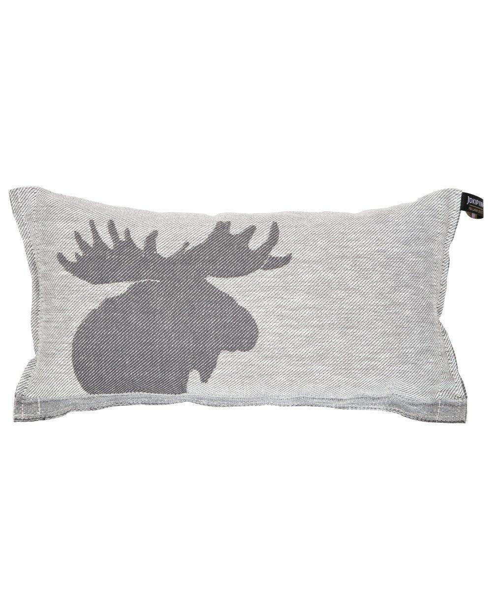Jokipiin Kaiku Pillow Saunakissen 22 x 40 cm finnisches Sauna Kissen white/gray