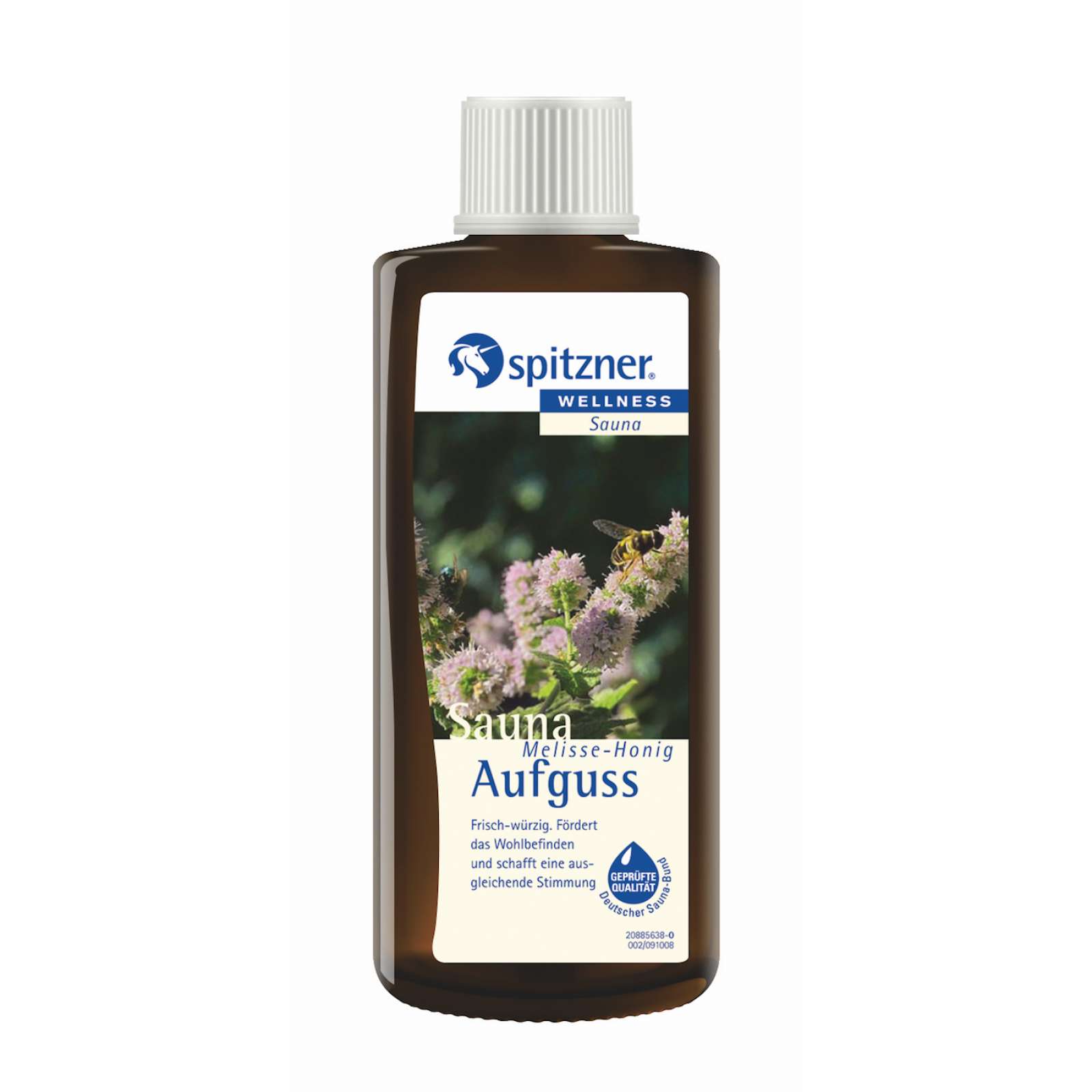 Spitzner Saunaaufguss Set Klar & Frisch 3x 190 ml Sanddorn, Eisminze, Melisse-Honig