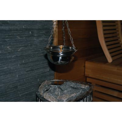 Nikkarien Sauna Aromaschale inkl. Metallkette aus Edelstahl 300 ml mit einstellbarem Tropfventil Nikkarien Sauna Aromaschale inkl. Metallkette aus Edelstahl 300 ml mit einstellbarem Tropfventil