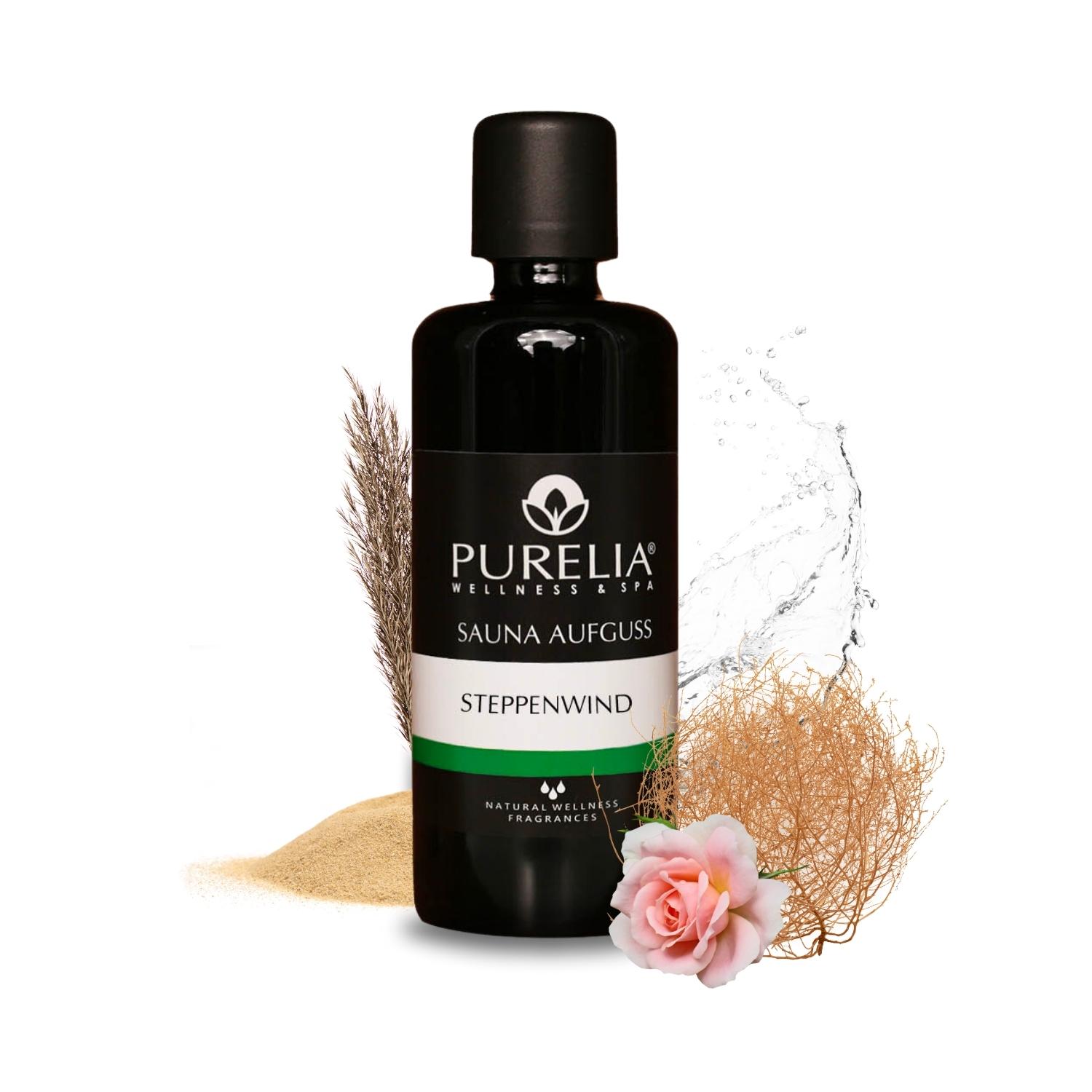PURELIA Saunaaufgusskonzentrat Steppenwind – 100 ml