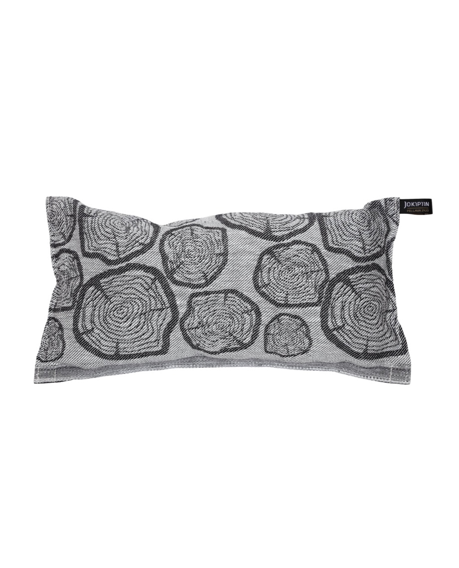 Jokipiin Mänty Pillow Saunakissen 22 x 40 cm finnisches Sauna Kissen white/black