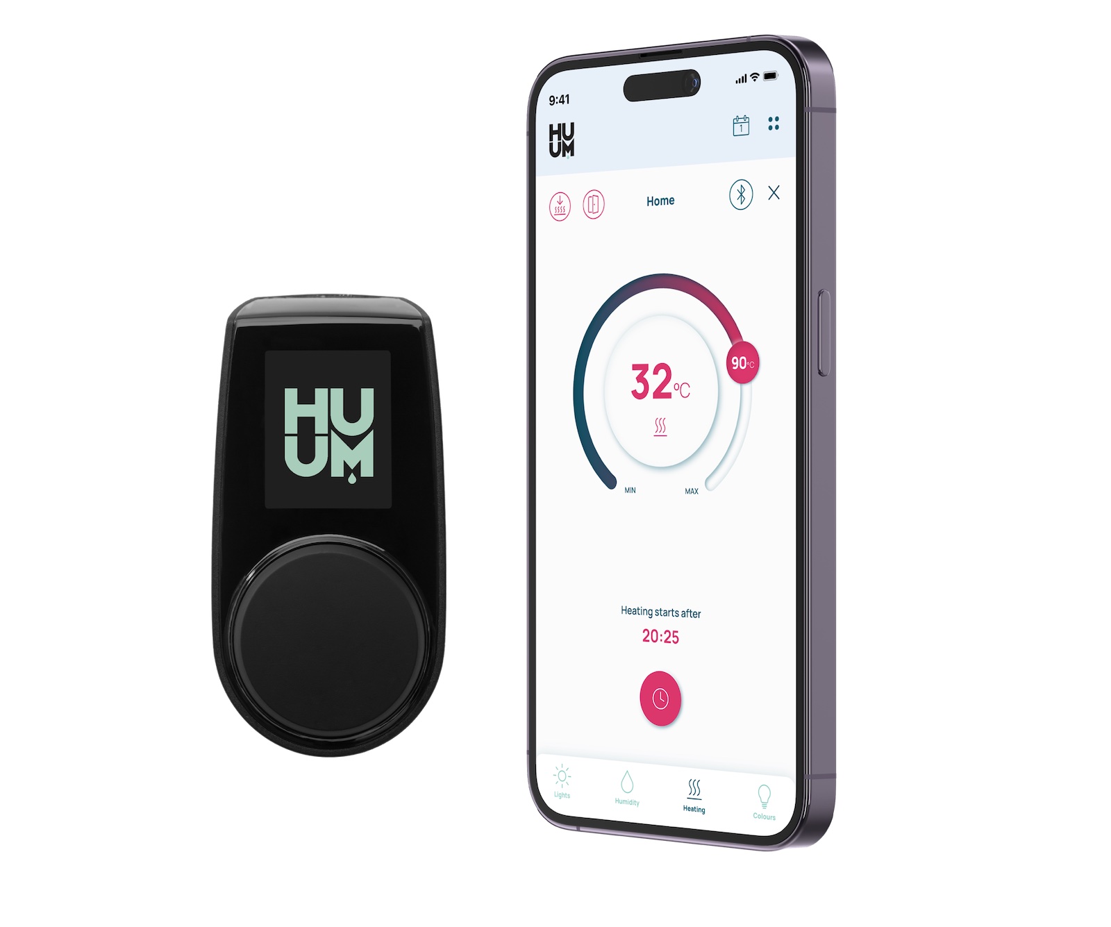 HUUM UKU 4.2 WiFi Black Saunasteuerung bis 18 kW mit App-Steuerung Saunabedienfeld CLASSIC