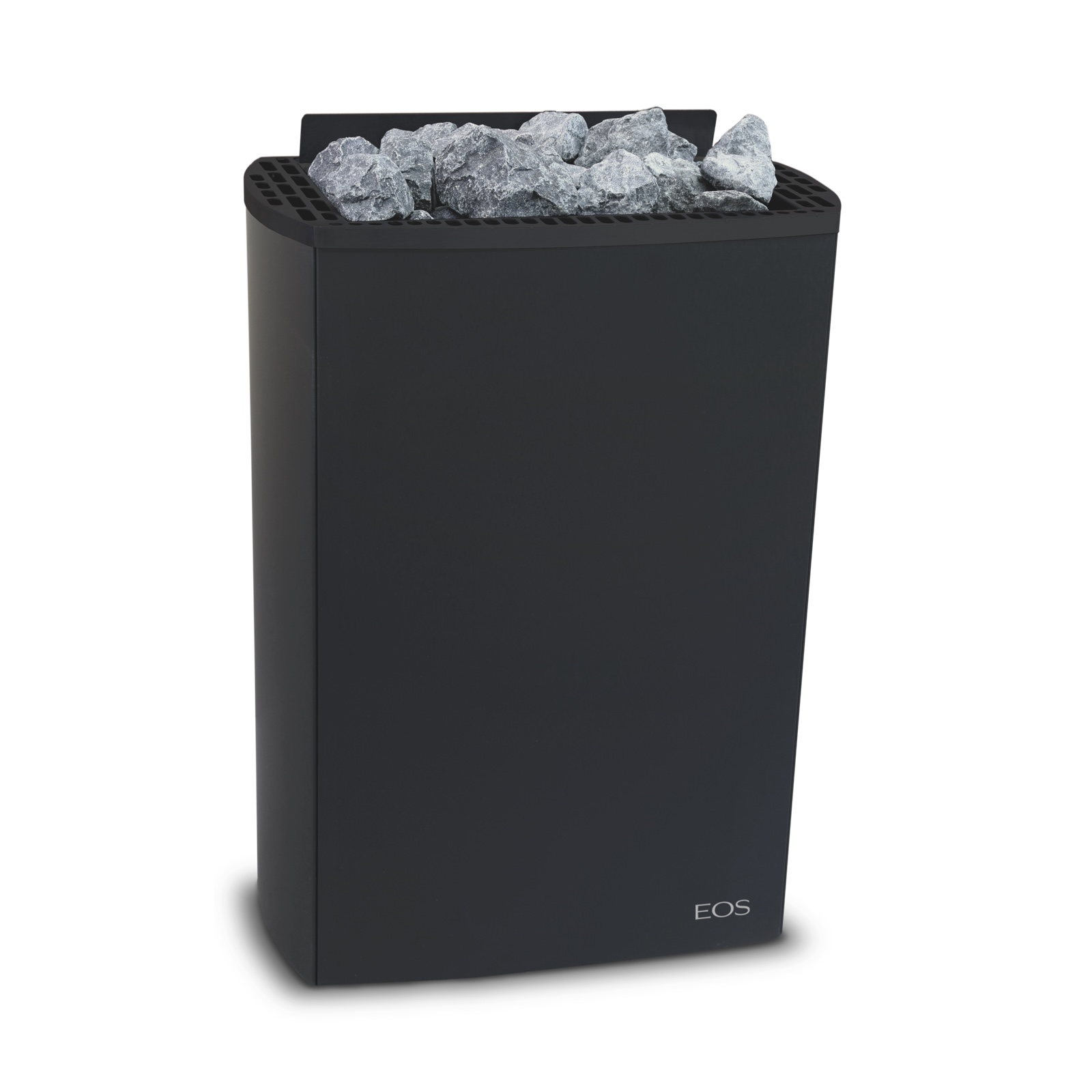Eos Moment W 7,5 kW finnischer Saunaofen Elektrischer Sauna-Wandofen Schwarz