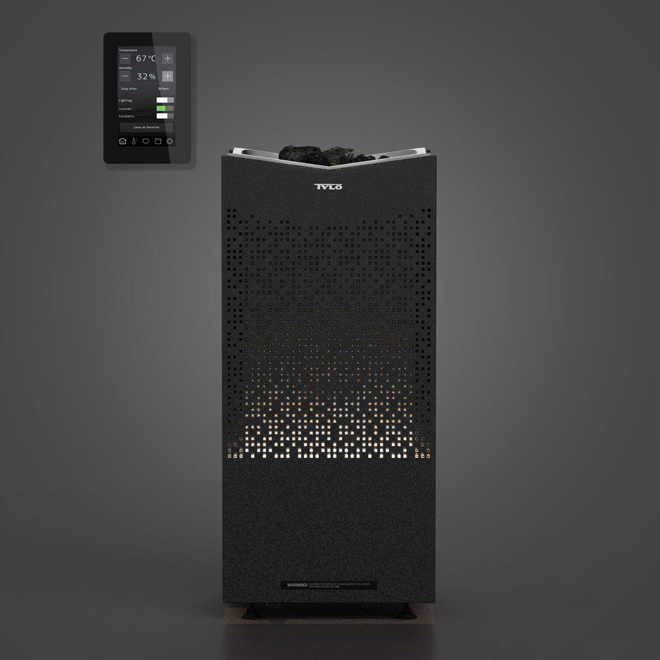 Tylö Crown Elite 6 Premium Saunaofen 6,6 kW mit WiFi Steuerung finnischer Stand-Saunaofen Tylö Crown Elite 6 Premium Saunaofen 6,6 kW mit WiFi Steuerung finnischer Stand-Saunaofen