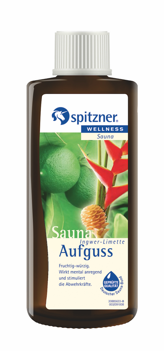 Spitzner Saunaaufguss Ingwer Limette 190 ml