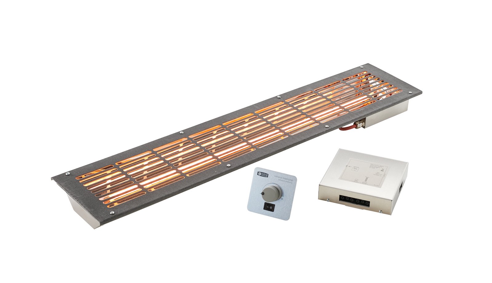 Infraworld VITALlight-IPX4 Infrarotstrahler-Set 500W Ecke anthrazit mit Steuerung silber Infraworld VITALlight-IPX4 Infrarotstrahler-Set 500W Ecke anthrazit mit Steuerung silber