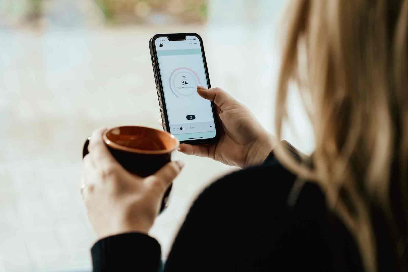 HUUM UKU 4.2 WiFi Black Saunasteuerung bis 18 kW mit App-Steuerung Saunabedienfeld CLASSIC