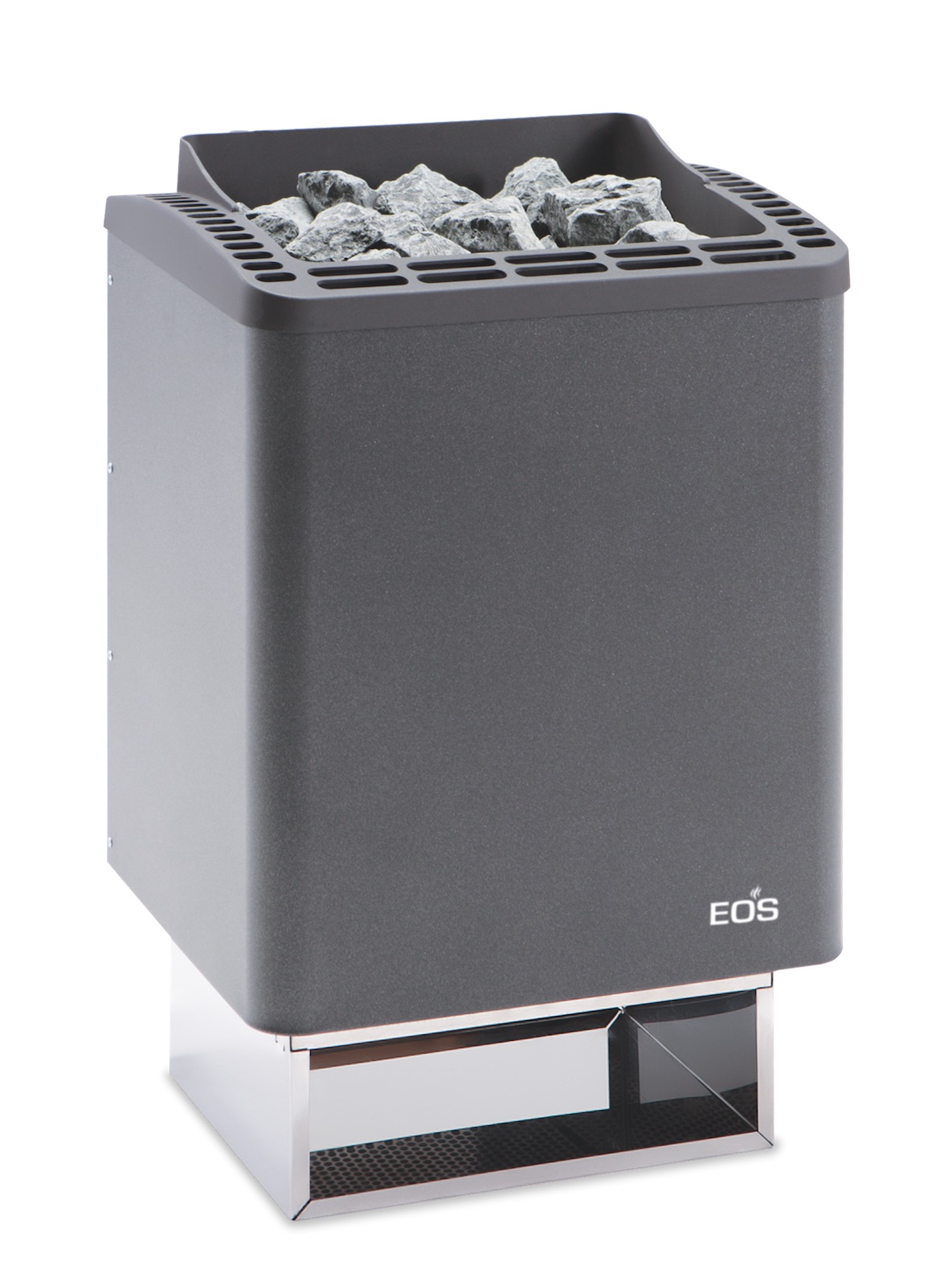 Eos Thermo Tec W 9 kW finnischer Saunaofen Wandofen anthrazit perleffekt 94.5690