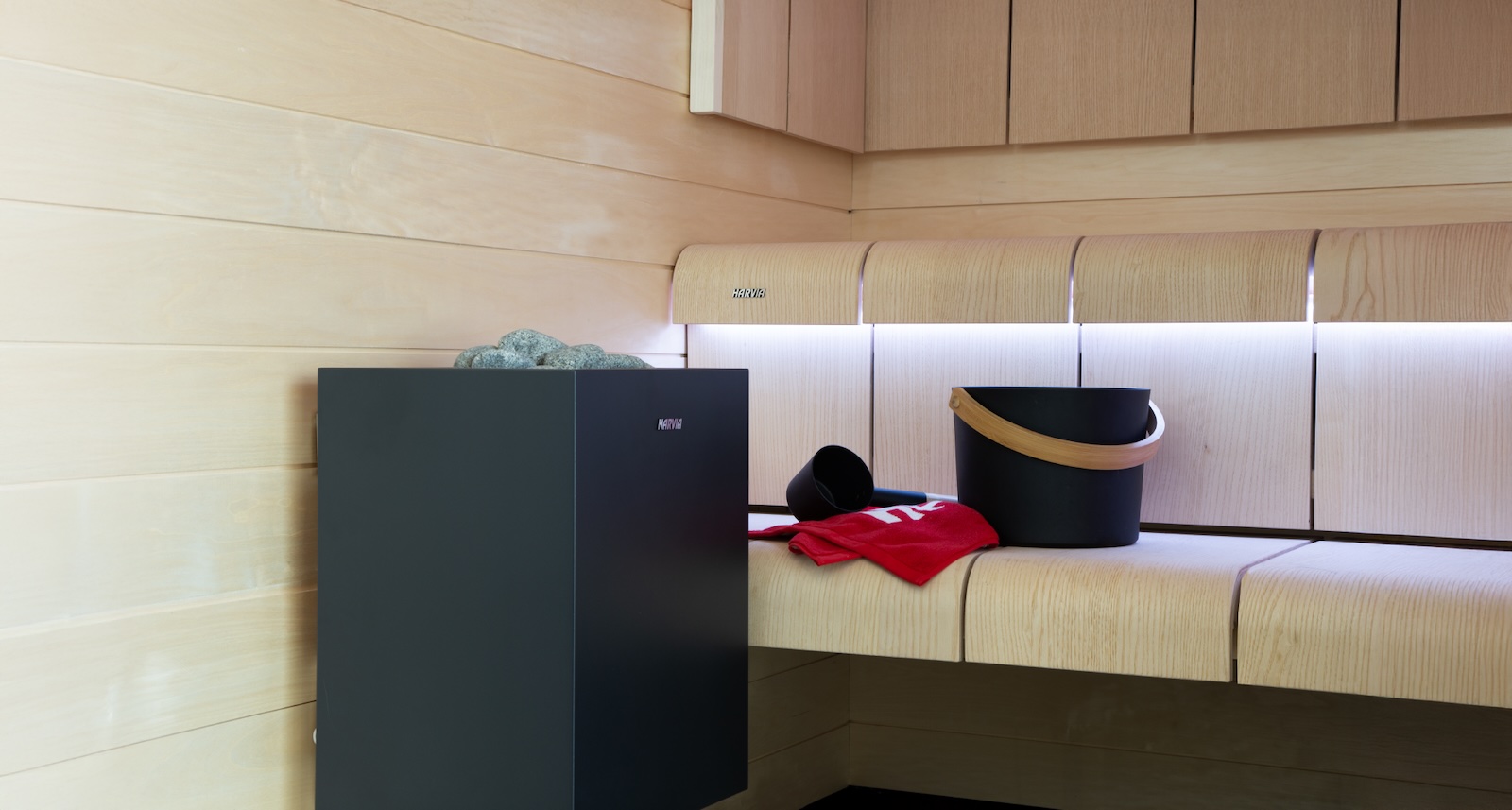 Harvia Virta Wall 9 kW Saunaofen finnischer Saunaofen Premium Elektrosaunaofen