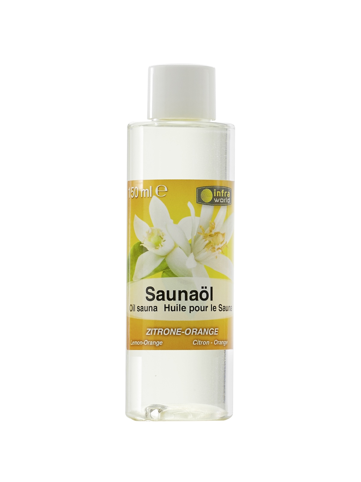 Infraworld Saunaöl Zitrone Orange Saunaaufguss Saunaduft 150 ml S2263-3