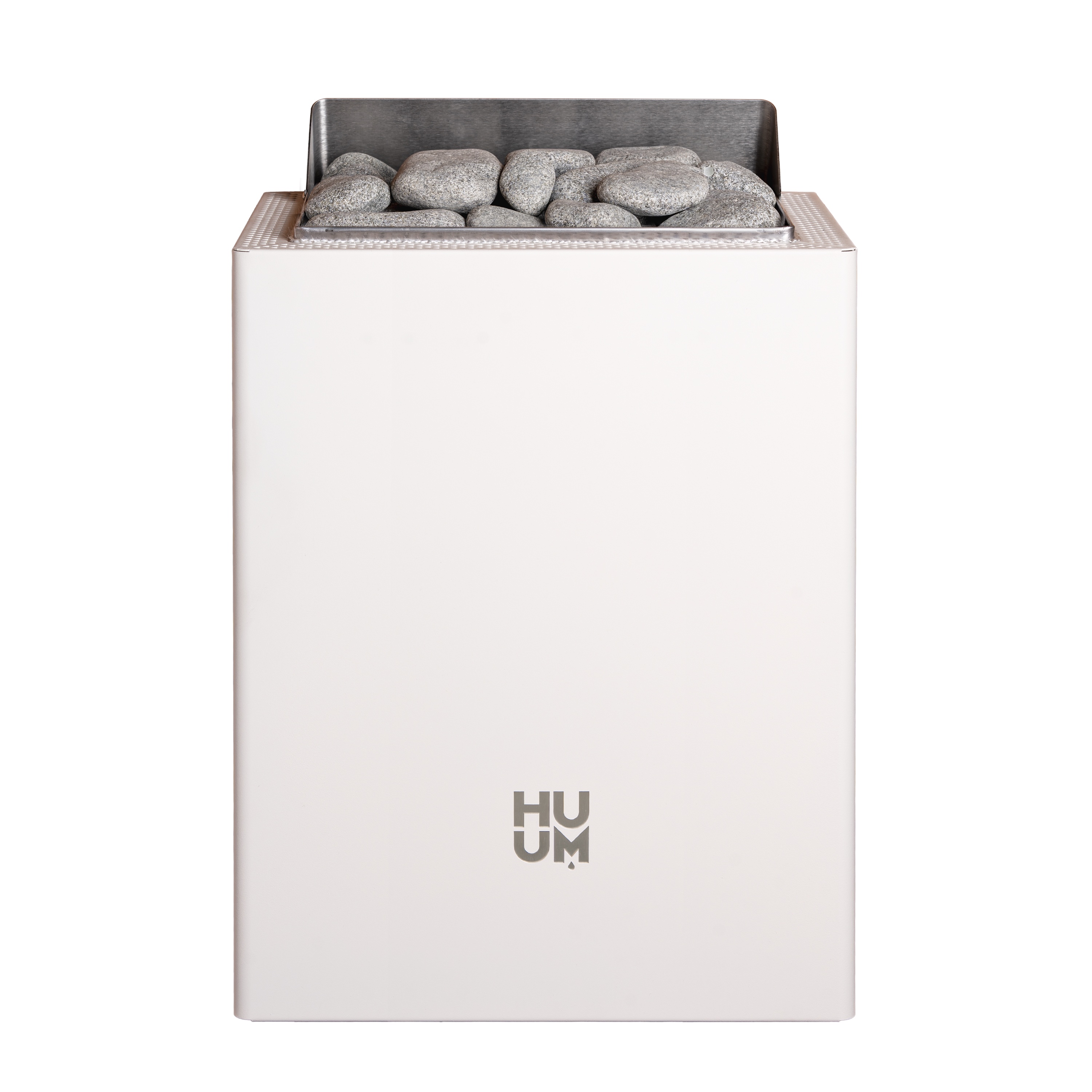 HUUM Core Wall 4 White Saunaofen 4,5 kW finnischer Saunaofen Design Wandofen