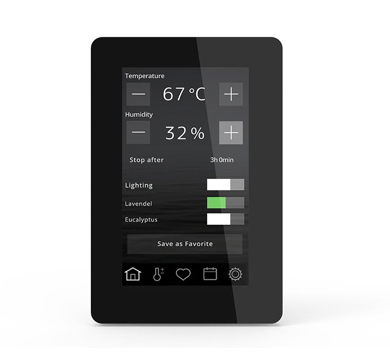 Tylö Elite WiFi Cloud Saunasteuerung für finnische Saunaöfen und Combiöfen von Tylö WLAN Tylö Elite WiFi Cloud Saunasteuerung für finnische Saunaöfen und Combiöfen von Tylö WLAN