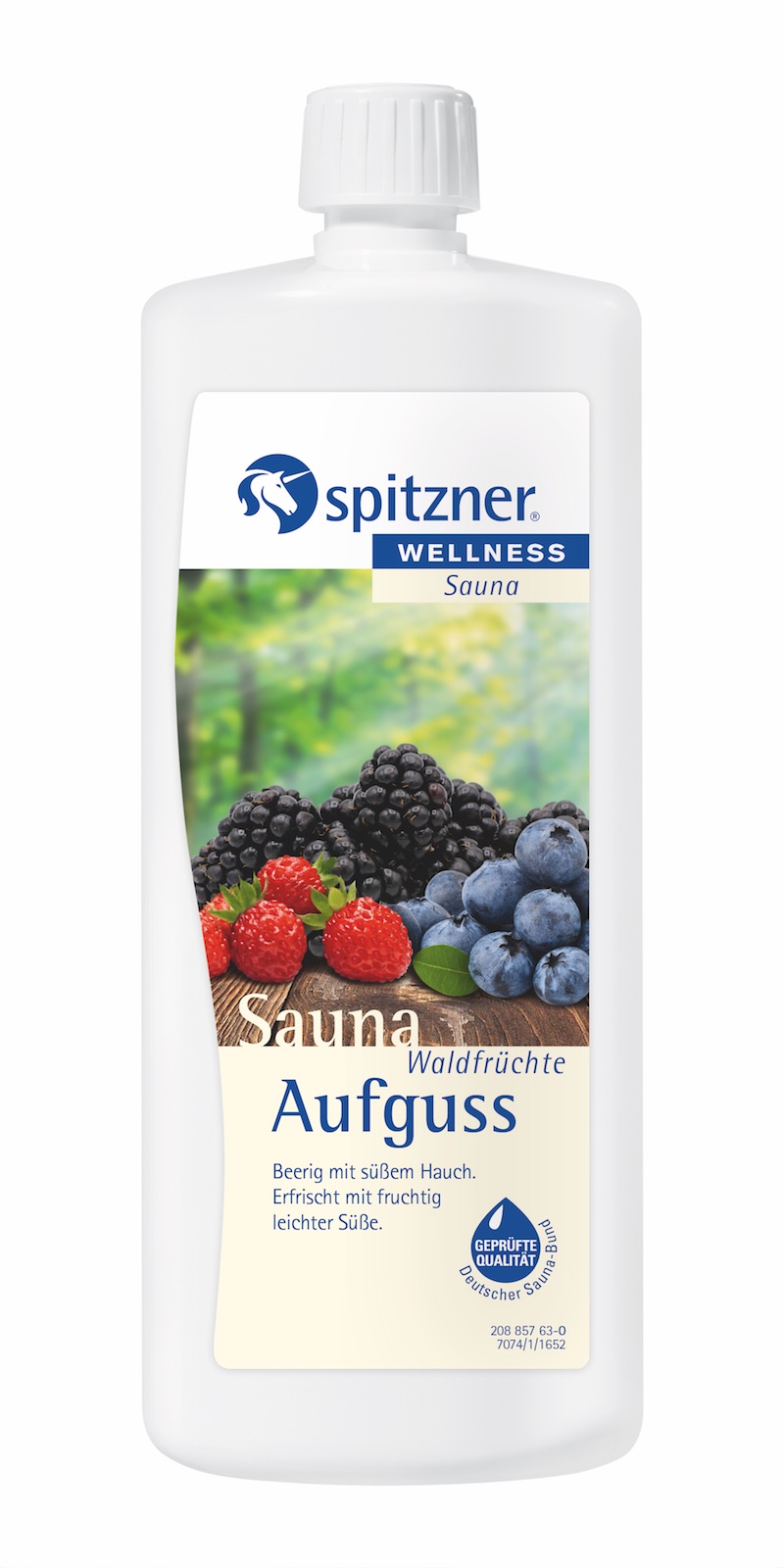 Spitzner Saunaaufguss Waldfrüchte 1 Liter (1000 ml) Wellness Konzentrat 8850105