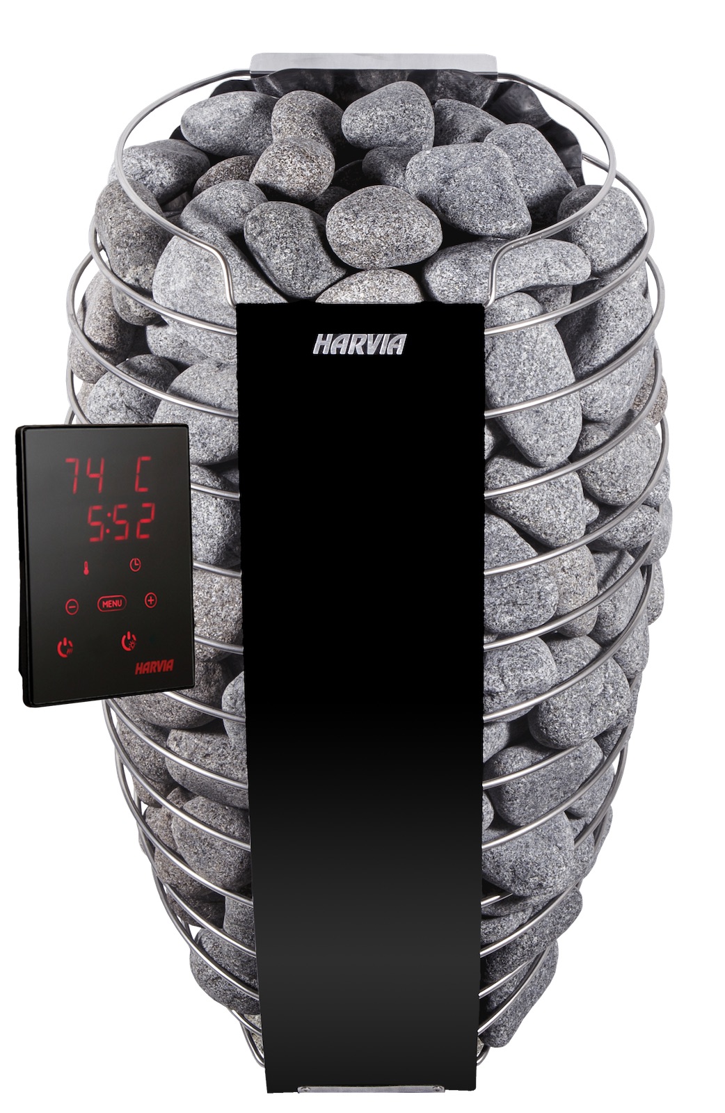 Harvia Spirit SP60XW 6 kW WiFi Black finnischer Saunaofen inklusive Xenio WiFi Steuerung Harvia Spirit SP60XW 6 kW WiFi Black finnischer Saunaofen inklusive Xenio WiFi Steuerung