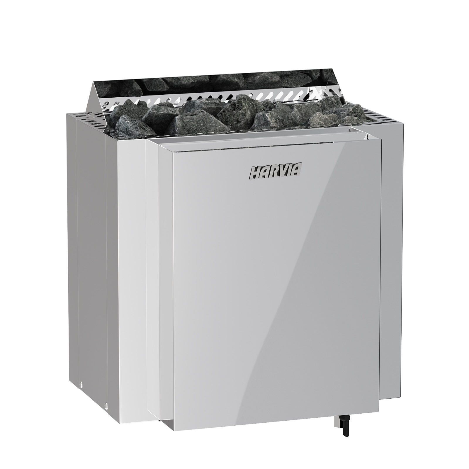 Harvia Qubic Combi BQ90S Steel 9 kW Saunaofen mit Verdampfer - B-Ware -