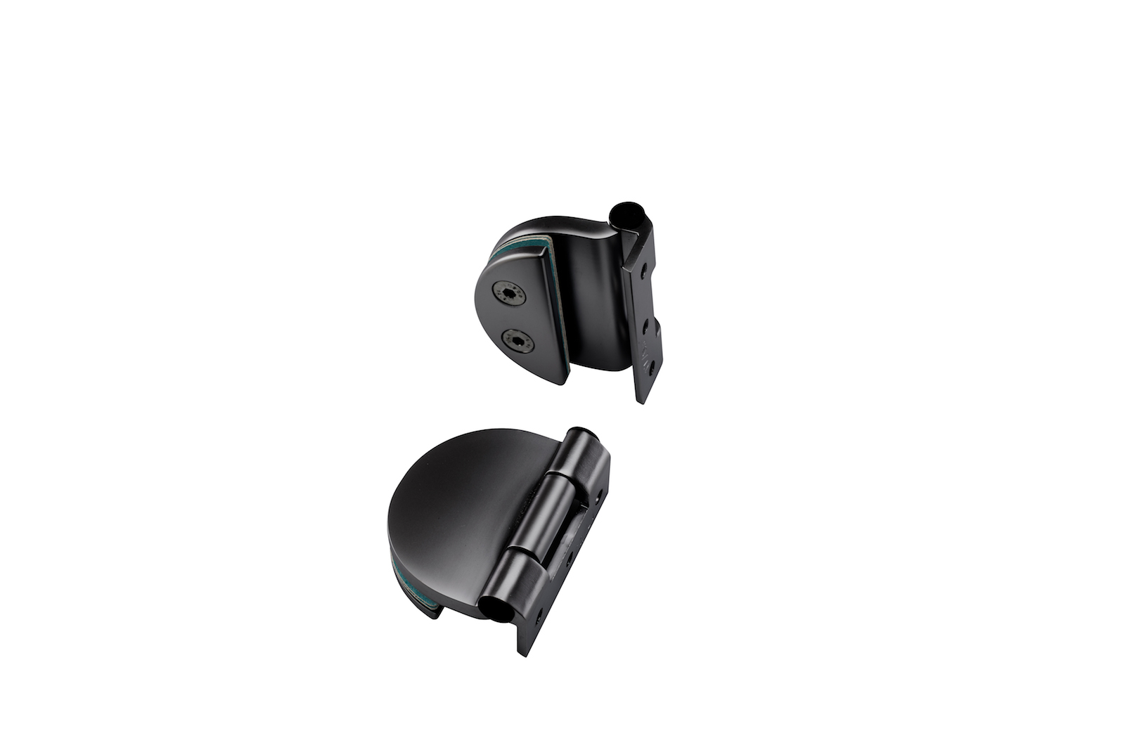 Infraworld Türband schwarz matt für 6 bzw. 8 mm Glastür Saunatür 2 Stück Infraworld Türband schwarz matt für 6 bzw. 8 mm Glastür Saunatür 2 Stück