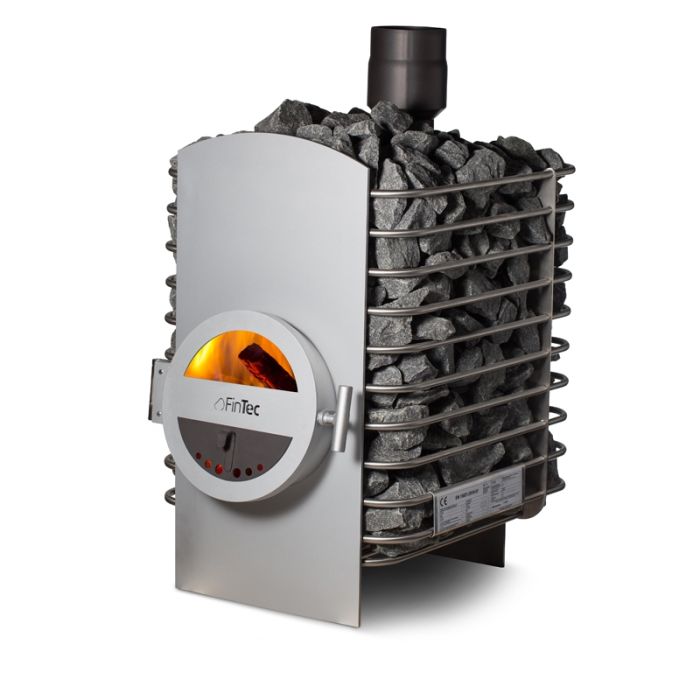 FinTec LORA Robust 14,6 kW Holz-Saunaofen holzbefeuerter Saunaofen mit BImSchV 2 FinTec LORA Robust 14,6 kW Holz-Saunaofen holzbefeuerter Saunaofen mit BImSchV 2