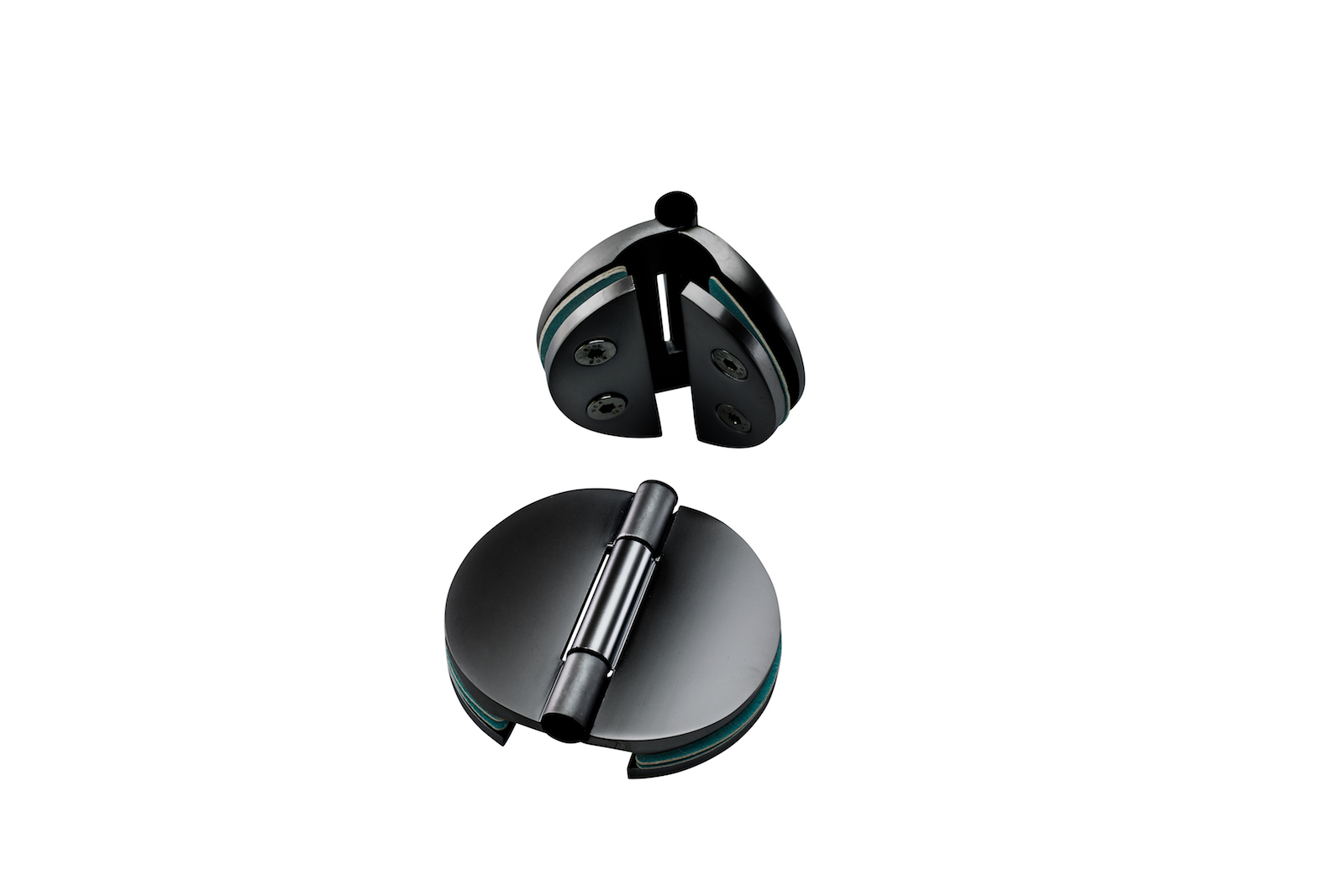 Infraworld 2x Doppeltürband schwarz matt für 6 bzw. 8 mm Glastür Saunatür Infraworld 2x Doppeltürband schwarz matt für 6 bzw. 8 mm Glastür Saunatür
