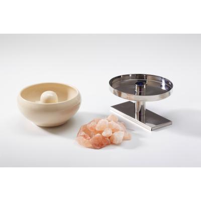 Broschüre Sole Therme Pur Infraworld Salzverdampfer Sole Therme Pur Verdampfertopf beige für Bi O Filius