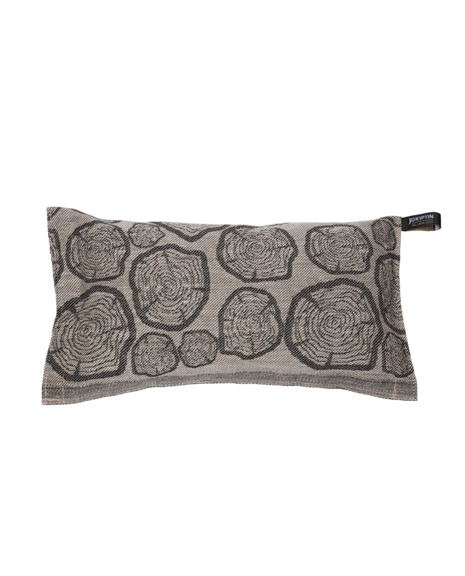 Jokipiin Mänty Pillow Saunakissen 22 x 40 cm finnisches Sauna Kissen natural/black