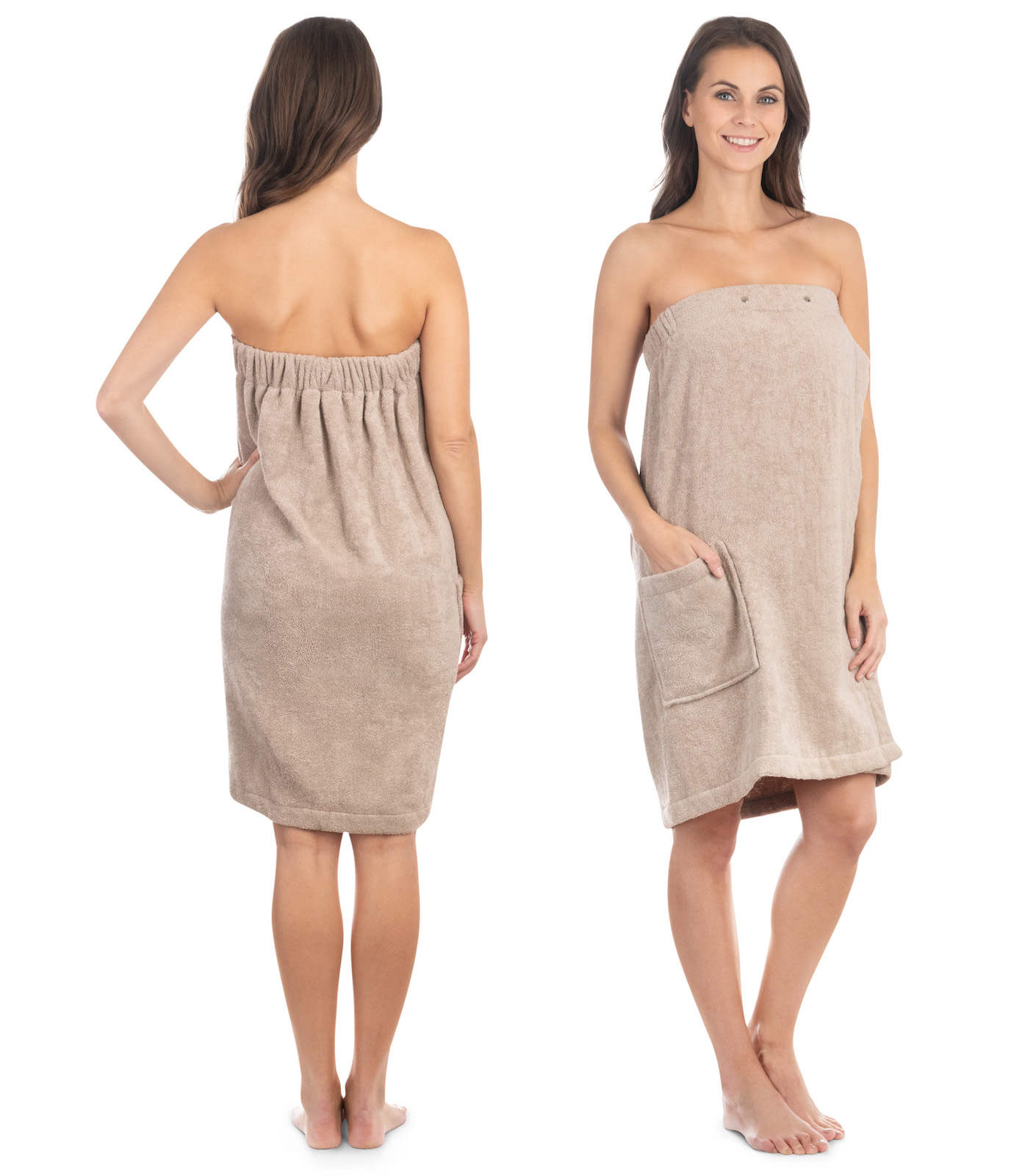 Liebenstein Saunakilt Damen Kilt Größe S / M Premium Damenkilt aus Baumwolle Beige Liebenstein Saunakilt Damen Kilt Größe S / M Premium Damenkilt aus Baumwolle Beige