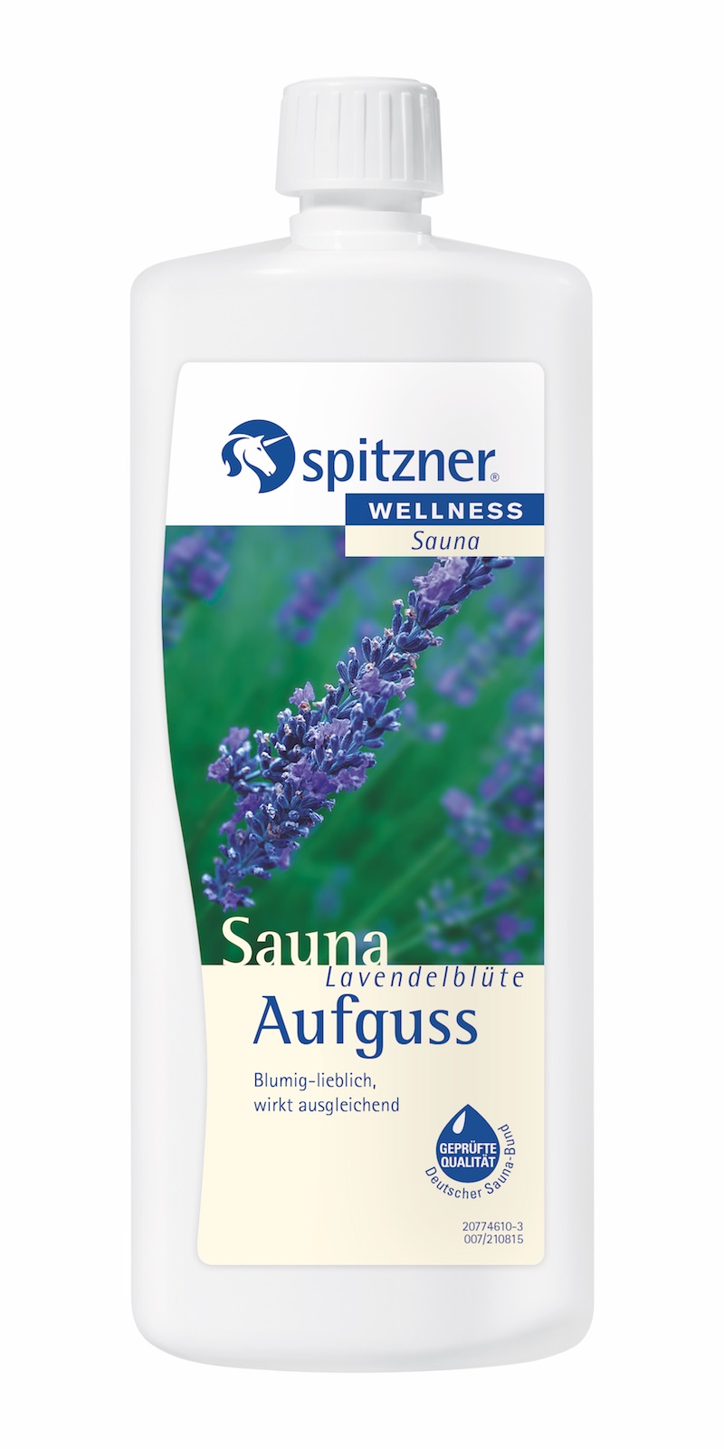 Spitzner Saunaaufguss Lavendelblüte 1 Liter blumig-lieblich Sauna Aufguss