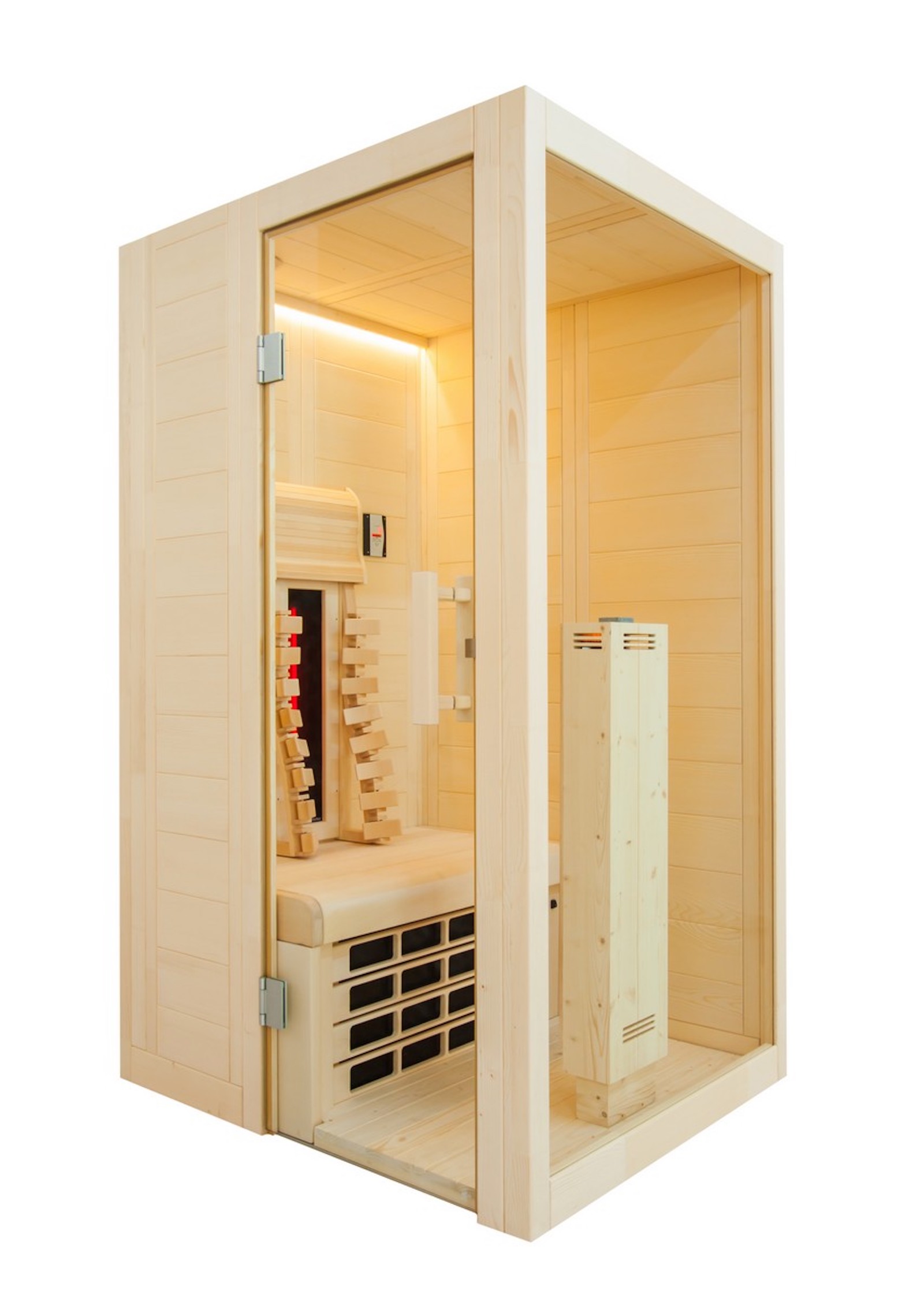 Harvia MiniMy 120 Basic Infrarotkabine Infrarotsauna mit Vollspektrumstrahler Harvia MiniMy 120 Basic Infrarotkabine Infrarotsauna mit Vollspektrumstrahler