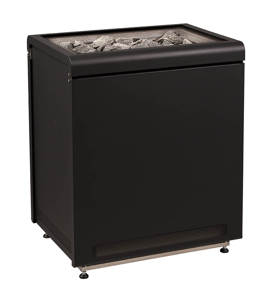 Sentiotec Concept R 15 kW Saunaofen Saunaheizgerät finnischer Saunaofen black Sentiotec Concept R 15 kW Saunaofen Saunaheizgerät finnischer Saunaofen black