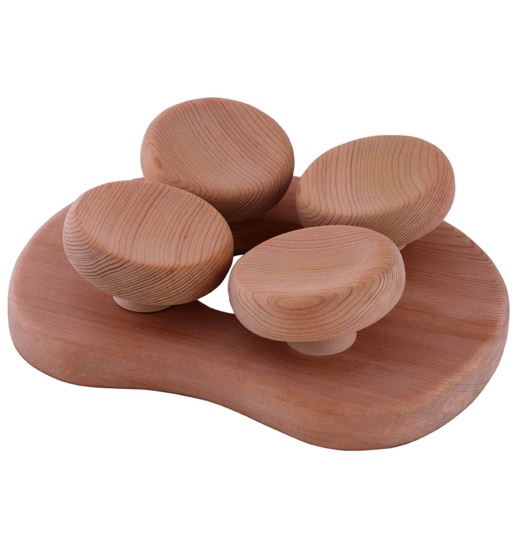 Harvia Ergonomische Kopfstütze Sauna Kopfstütze Ergonomisch Red Cedar