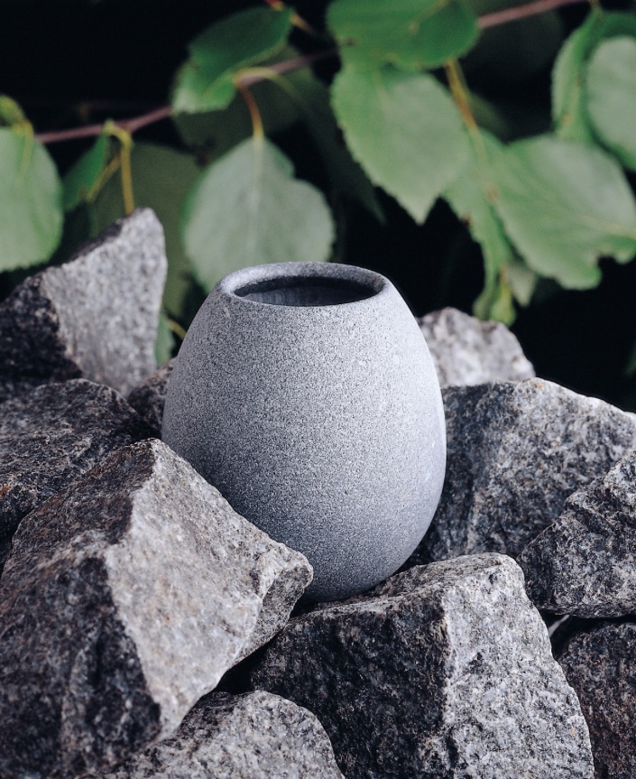 Hukka Design Aromaschale Saunakko Dufttasse aus Speckstein für Saunadüfte und Aufgüsse Hukka Design Aromaschale Saunakko Dufttasse aus Speckstein für Saunadüfte und Aufgüsse