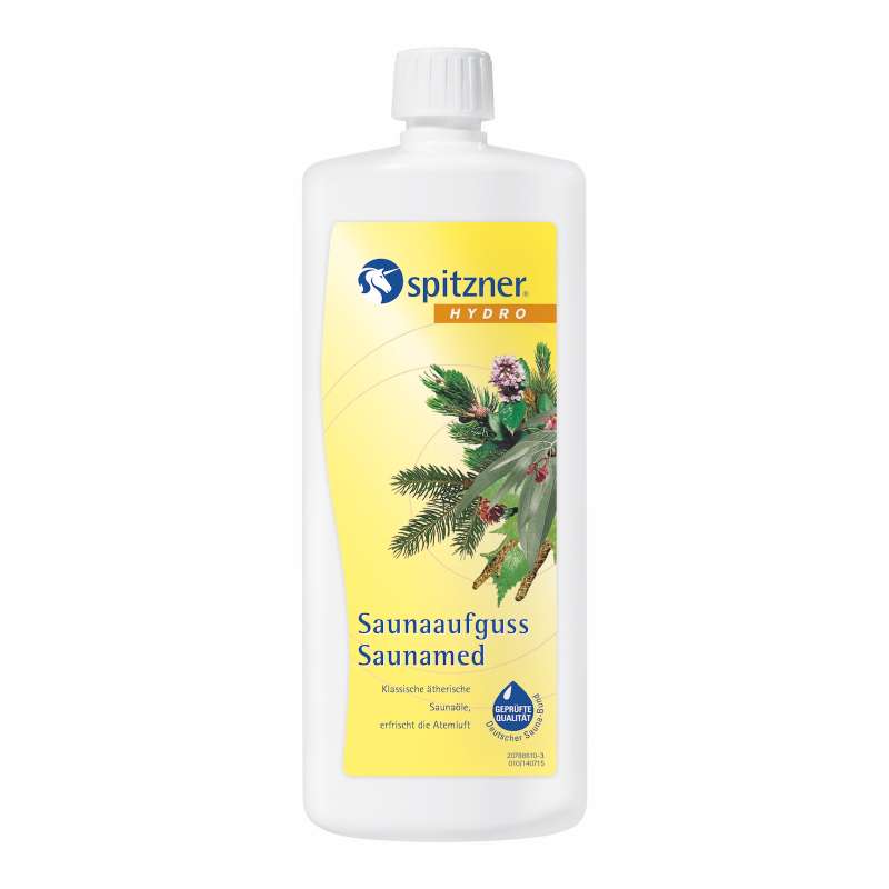 Spitzner Saunamed 1 Liter Hydro Saunaaufguss Sauna Aufgusskonzentrat 1000 ml