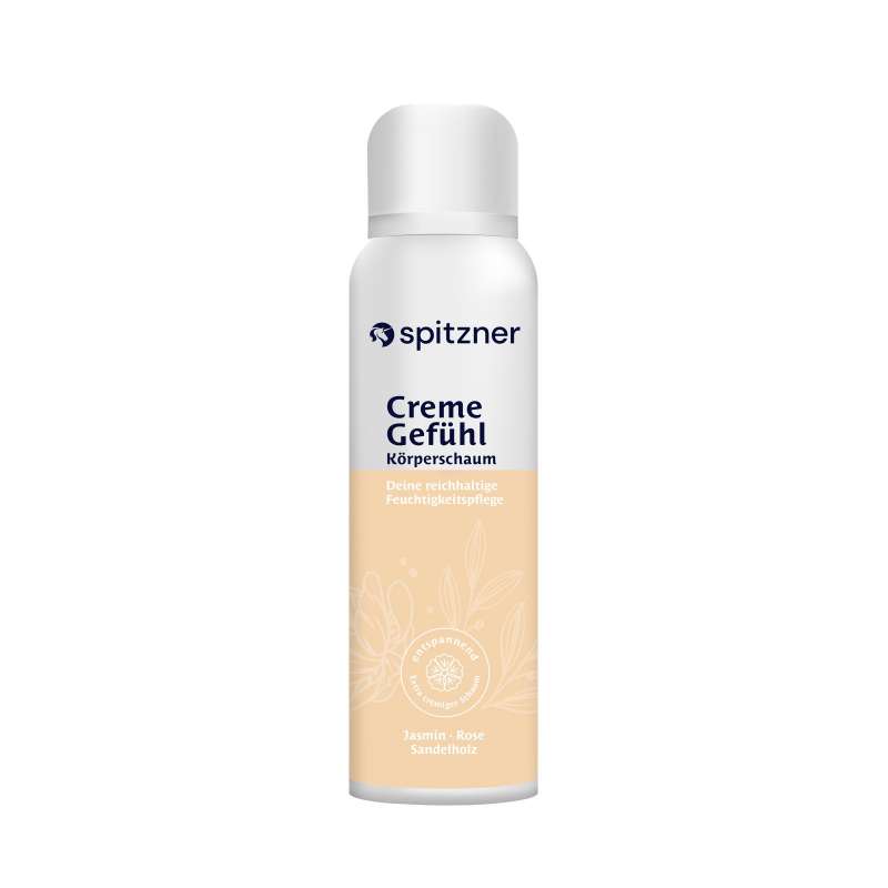 Spitzner Körperschaum Creme Gefühl 200 ml Pflegeschaum Körperpflege 100% vegan